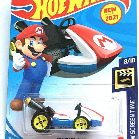 Hot Wheels Super Mario cart replica BRAND NEW IN PACKAGE - Picture 1 of 2